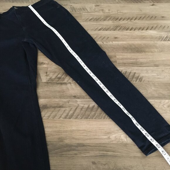 R Jeans Dark Bluish Black Curvy Super High Rise Denim Jeans 34 Tall - Picture 10 of 10